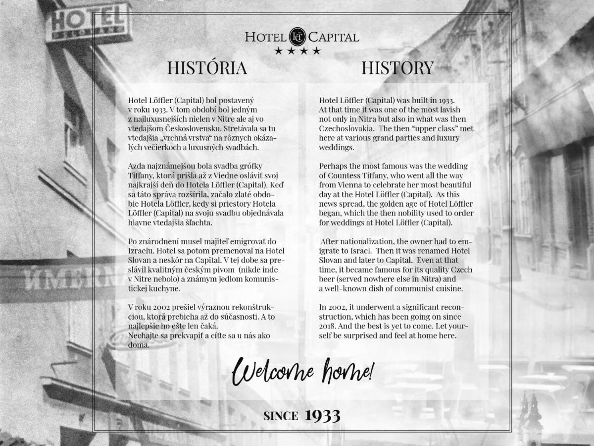 Hotel Capital With Private Wellness Nitra Ngoại thất bức ảnh